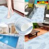 Badematte Weichschaummatte Badmatte rutschfest Badvorleger Badläufer 65cm