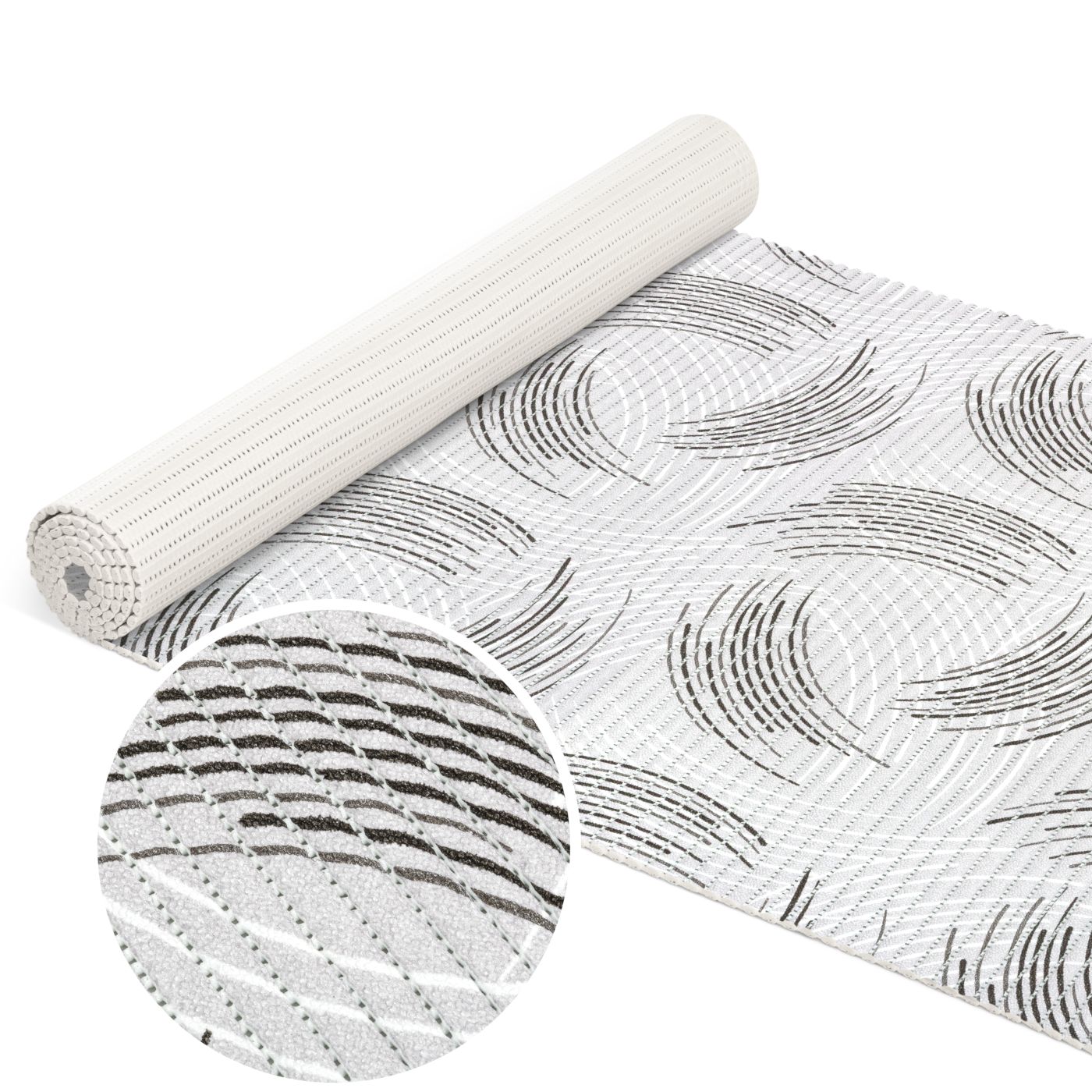 Badematte Weichschaummatte Badmatte rutschfest Badvorleger Badläufer 65cm