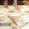 DM245B_50 Badematte Weichschaummatte Badmatte rutschfest Badvorleger Badläufer – Ansicht 6
