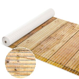 Badematte Holz Braun 65cmx75cm