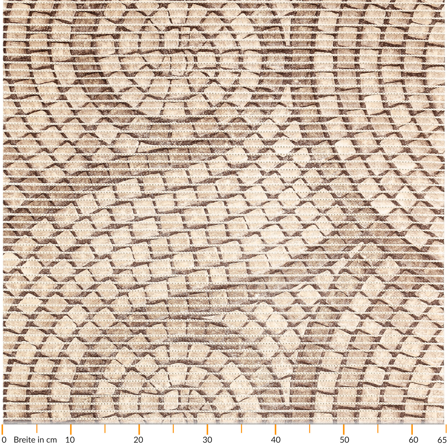 Mosaiksteine Steine in Beige 080x65cm