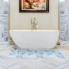 DM150A_11 Badematte aus Meterware Delfine Maritim Blau Breite 50cm – Ansicht 6