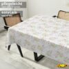 Wachstuch Tischdecke abwaschbar Wachstischdecke pflegeleicht Lotuseffekt Frühling Blüten Outdoor Gartentischdecke