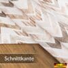 Tischdecke abwaschbar Tischwäsche Gartentischdecke Tafeldecke Lotuseffekt Zickzack