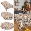 Tischdecke abwaschbar Tischwäsche Gartentischdecke Tafeldecke Lotuseffekt Tropfen
