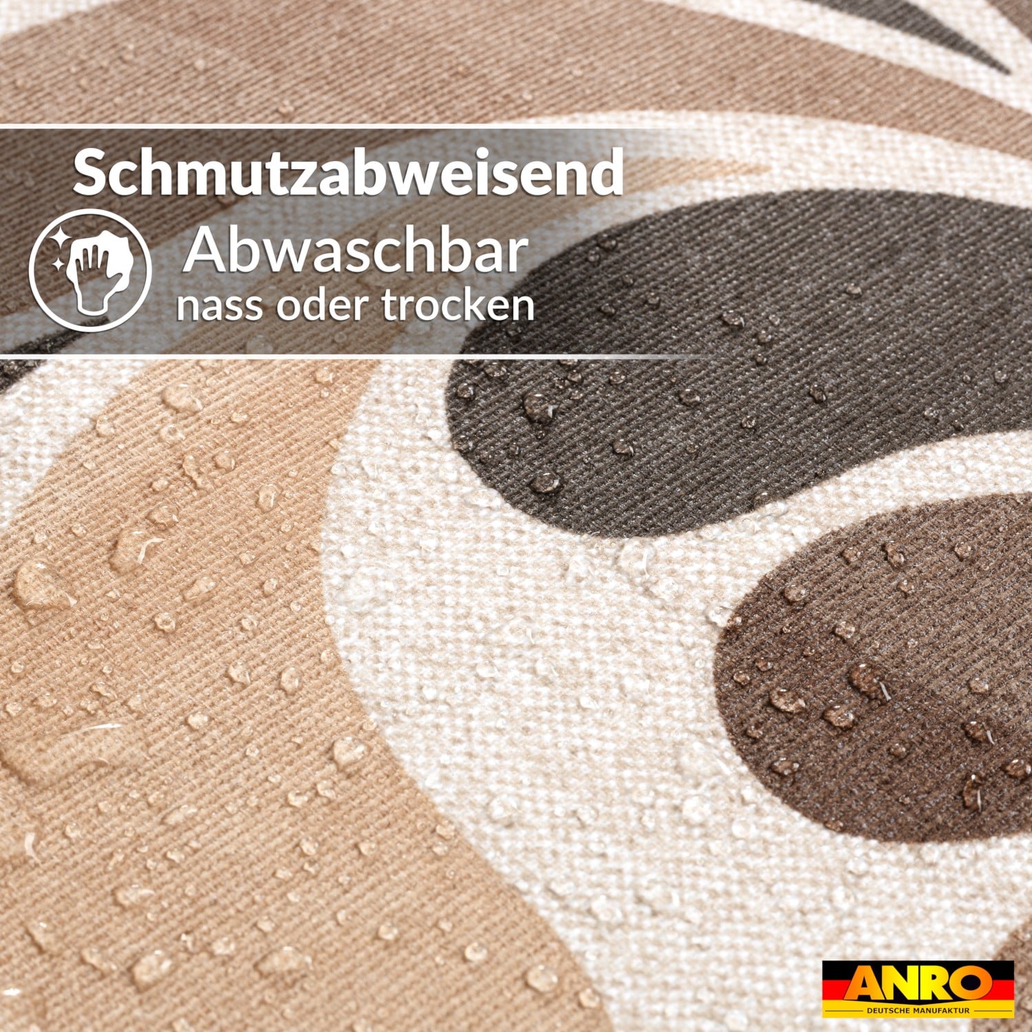 Tischdecke abwaschbar Tischwäsche Gartentischdecke Tafeldecke Lotuseffekt Tropfen