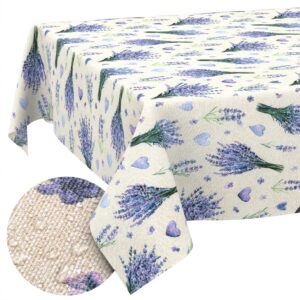 Tischdecke abwaschbar Tischwäsche Gartentischdecke Tafeldecke Lotuseffekt Lavendel