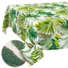Tischdecke abwaschbar Tischwäsche Gartentischdecke Tafeldecke Lotuseffekt Palmen