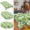 Tischdecke abwaschbar Tischwäsche Gartentischdecke Tafeldecke Lotuseffekt Palmen