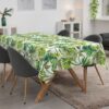 Tischdecke abwaschbar Tischwäsche Gartentischdecke Tafeldecke Lotuseffekt Palmen