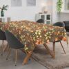 Tischdecke abwaschbar Tischwäsche Gartentischdecke Tafeldecke Lotuseffekt Herbst