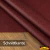 Tischdecke abwaschbar Tischwäsche Gartentischdecke Leinenoptik Baumwolle Polyester Bordeaux