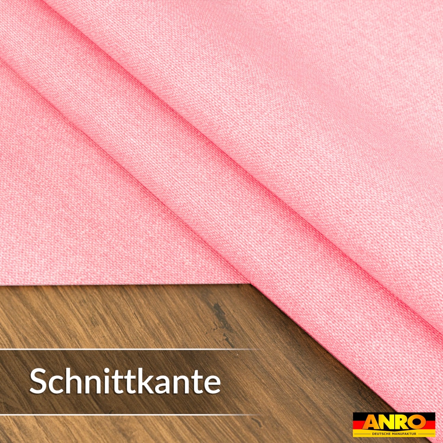 Tischdecke abwaschbar Tischwäsche Gartentischdecke Leinenoptik Baumwolle Polyester Pink