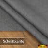 Tischdecke abwaschbar Tischwäsche Gartentischdecke Leinenoptik Baumwolle Polyester Dunkelgrau