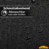 Tischdecke abwaschbar Tischwäsche Gartentischdecke Leinenoptik Baumwolle Polyester Anthrazit