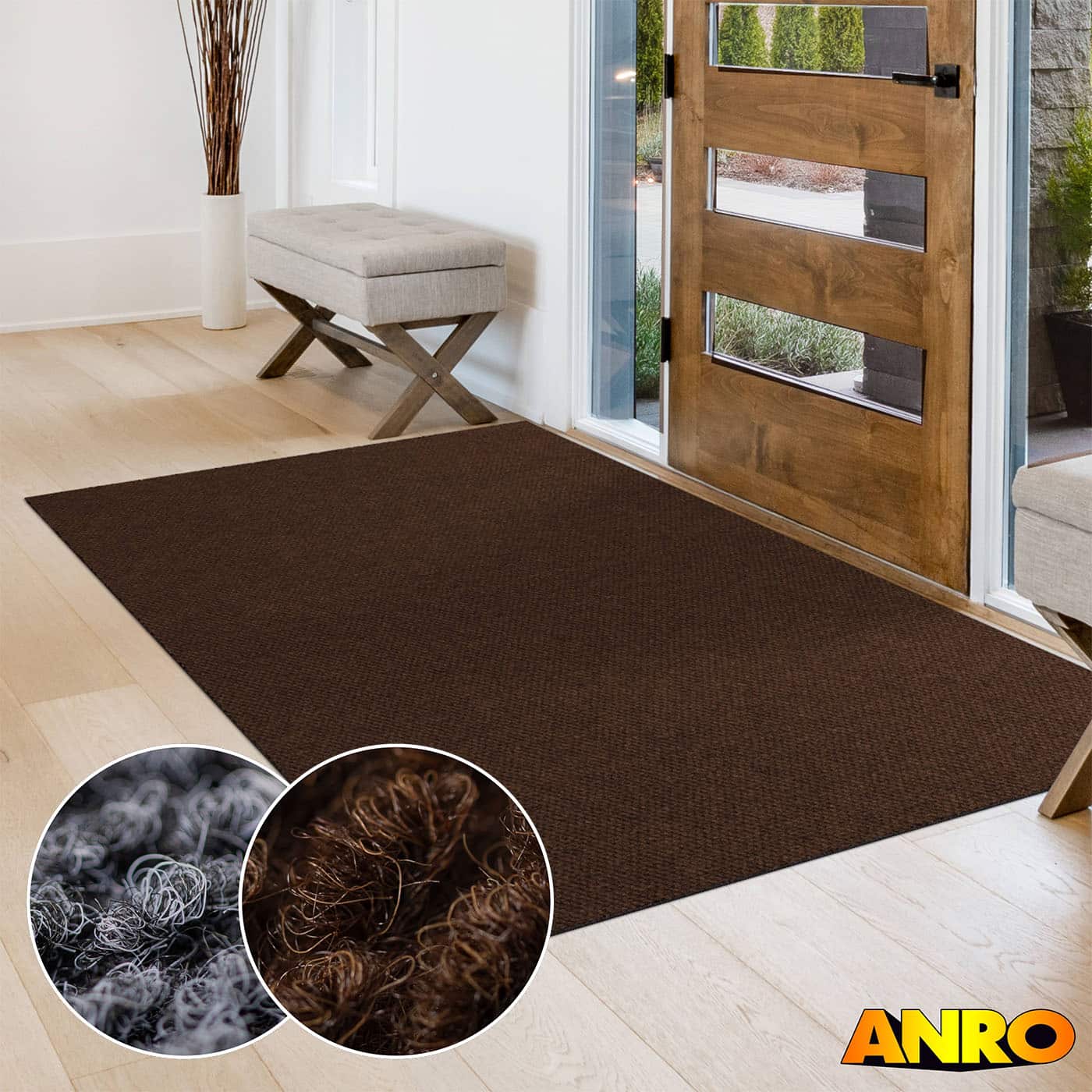 Fußmatte Schmutzfangmatte nach Maß Schmutzfangläufer Iron