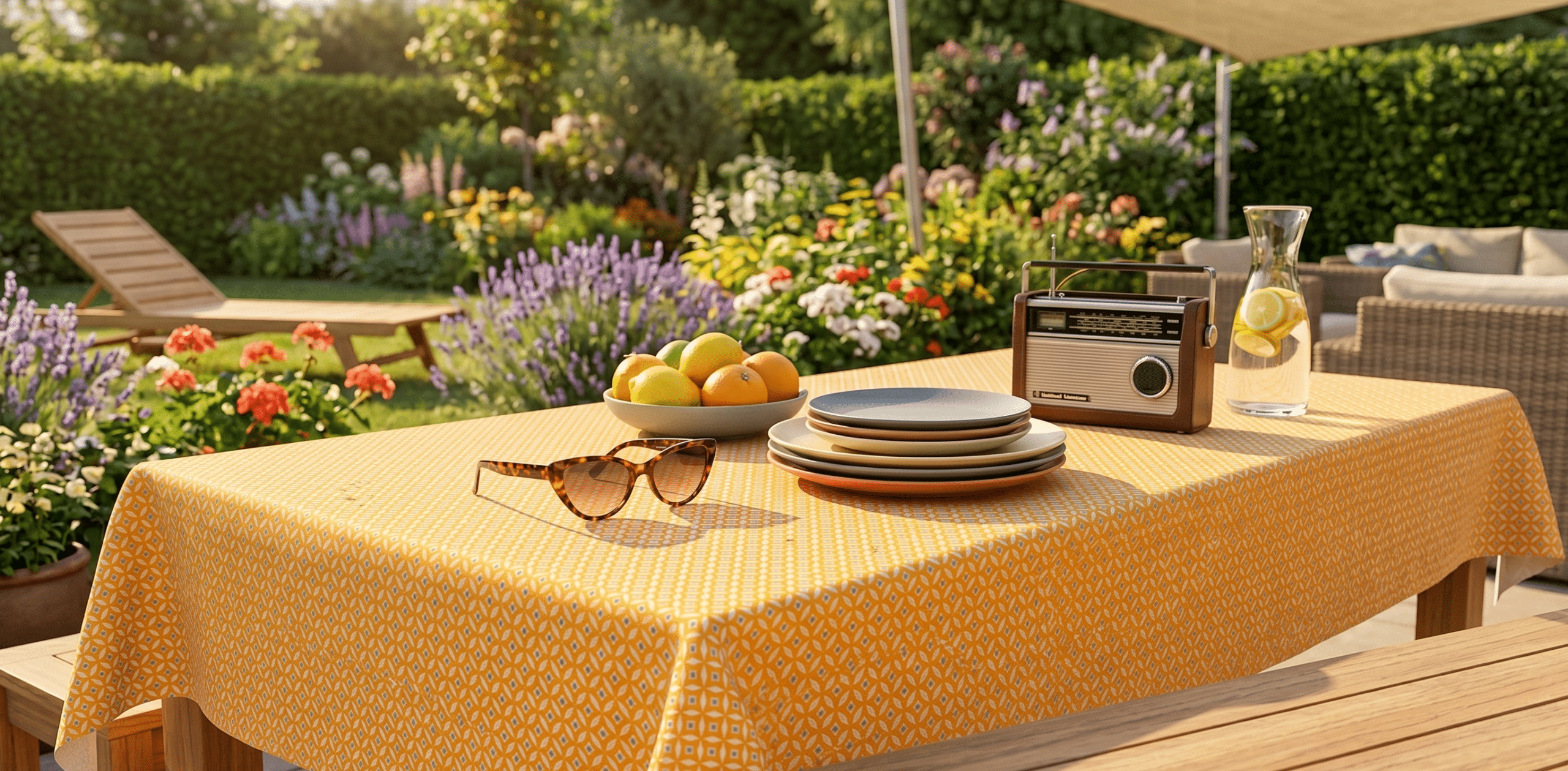 Tischdecke aus Stoff – pflegeleicht, bunt, brandneu im Shop