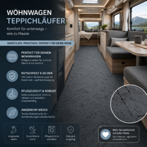 Wohnwagen Teppich nach Maß Wohnmobil Teppichboden Velo