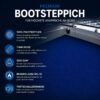 Bootsteppich nach Maß BlauTeppichboden für Boote