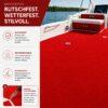 Bootsteppich nach Maß Rot Teppichboden für Boote
