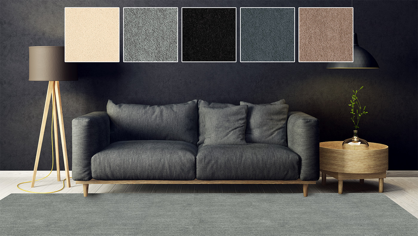 Teppich nach Maß – edle Wohnträume in 5 frischen Farben