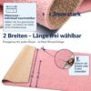 BMROSA_30 Küchenteppich Küchenläufer Läufer abwaschbar Mikrofaser Rosa – Ansicht 3