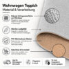 Wohnwagen Teppich Vano Wohnmobil Teppichboden nach Maß