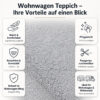 Wohnwagen Teppich Vano Wohnmobil Teppichboden nach Maß