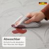 Wachstuch Tischdecke abwaschbar Valeria Hellgrau abstrakt – Ansicht 3