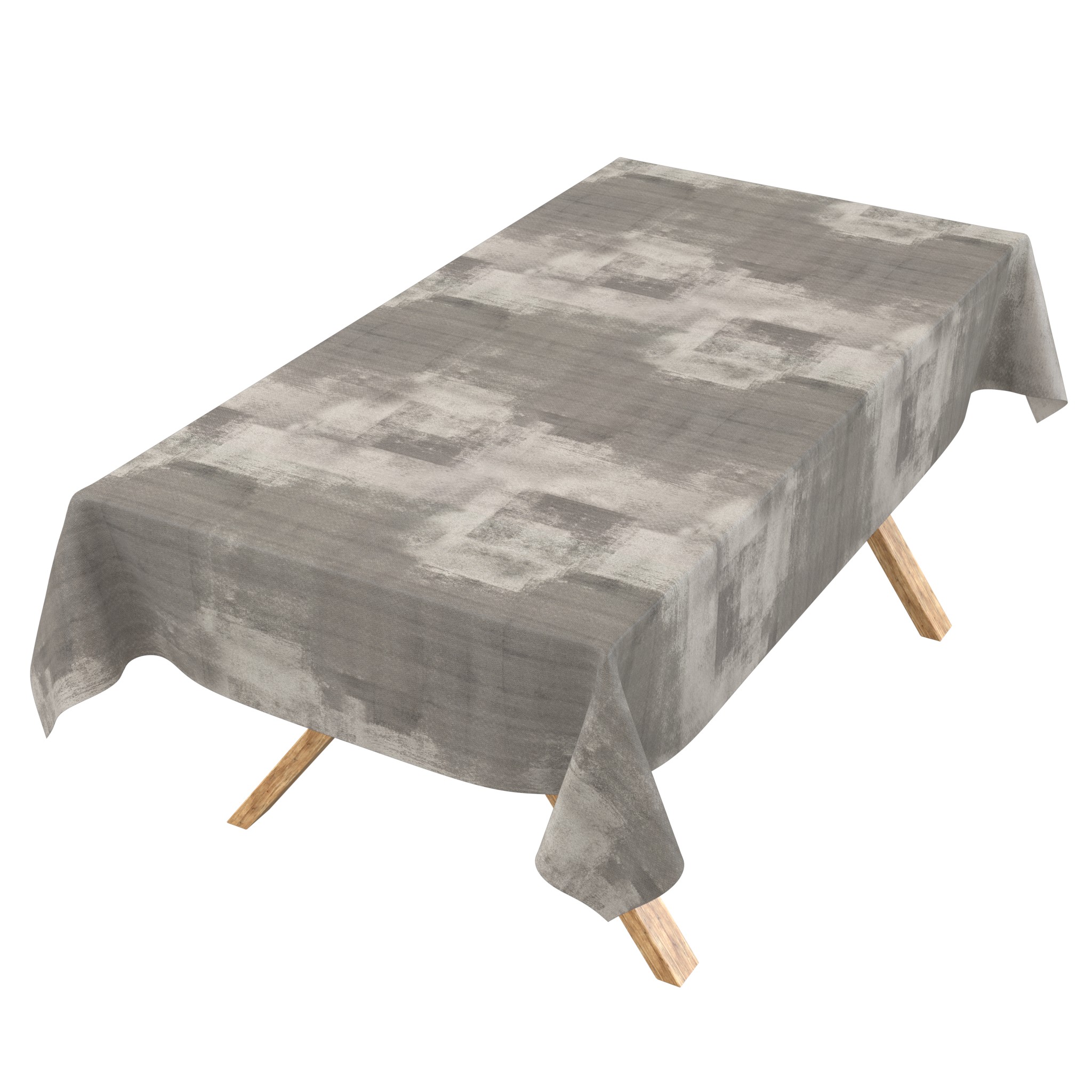 Wachstuch Tischdecke abwaschbar Betonoptik Grau Eden