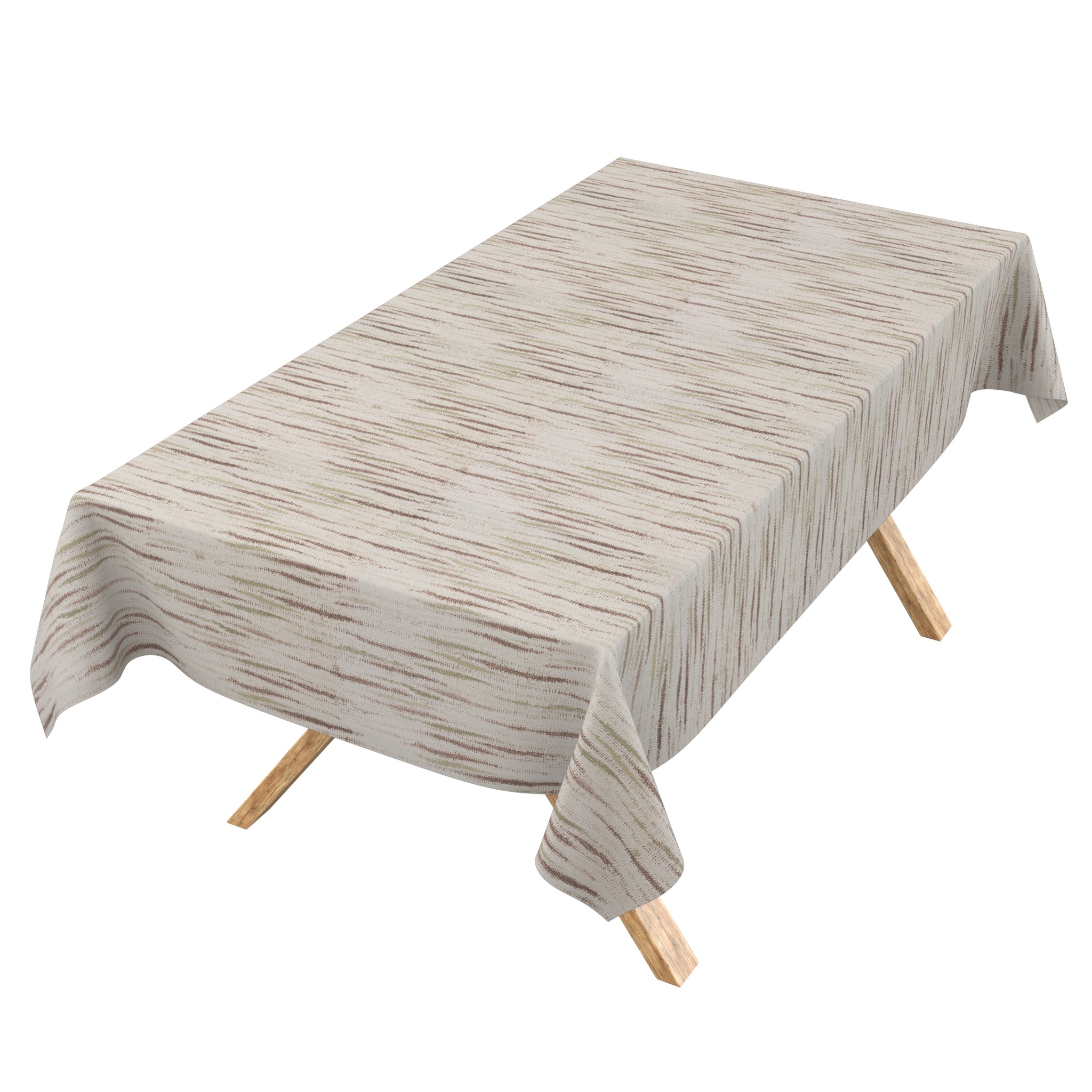 Wachstuch Tischdecke abwaschbar Ana Skandinavisch Braun