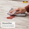 Wachstuch Tischdecke abwaschbar Ana Skandinavisch Braun – Ansicht 3
