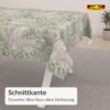 PTS1050F_SQ_50 Wachstuch Tischdecke abwaschbar Salva Blattmuster Grün – Ansicht 5