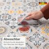 PTS0053F_30 Wachstuch Tischdecke abwaschbar Alba Fliesen Mediterran