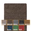 POET-060-090-BRAU-FUND_10.jpg Fußabtreter Schmutzfangmatte Fußmatte Sauberlaufmatte Fußabstreifer Eingang POET 60x90cm Dunkelbraun