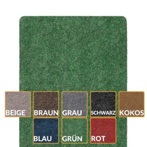 Fußmatte Teppich 60x90cm Grün