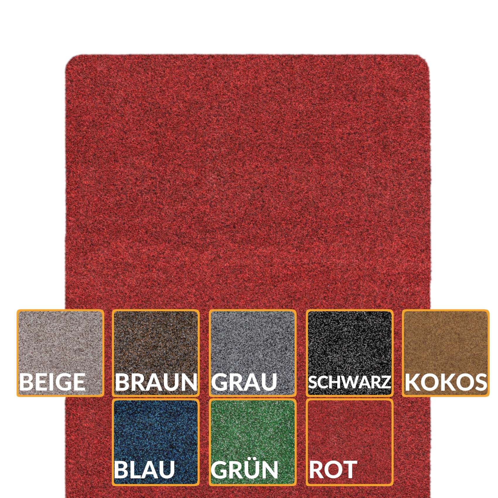POET-060-090-ROTT-FUND_10.jpg Fußmatte Teppich 60x90cm Rot