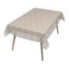 PTL0010F_SQ_16 Wachstuch Tischdecke abwaschbar Lace Vinyl Spitzenoptik Maria