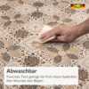Wachstuch Tischdecke abwaschbar Spitzendecke Lace Vinyl Patchwork Amanda