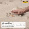 PTL4712F_SQ_30 Wachstuch Tischdecke Lace Vinyl abwaschbar Zweigmotiv Elia Spitzen-/ Häkeloptik